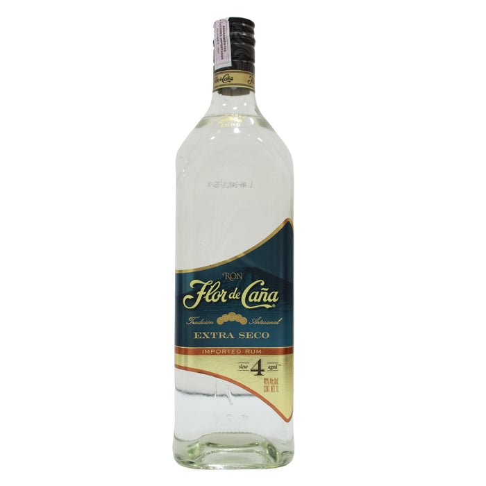Ron Flor De Caña 4 Años Extra Seco X 1 L