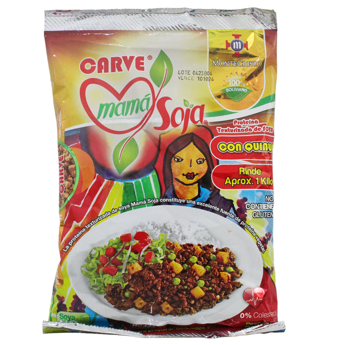 Mama Soja Proteina Texturizada De Soya Con Quinua X 250G