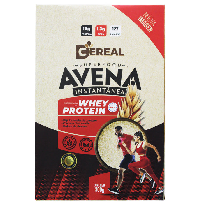 Cereal D- Avena Instantánea Con Whey Protein X 300G