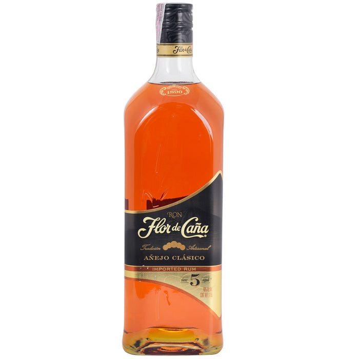 Ron Flor De Caña 5 Años Black X 1.75L