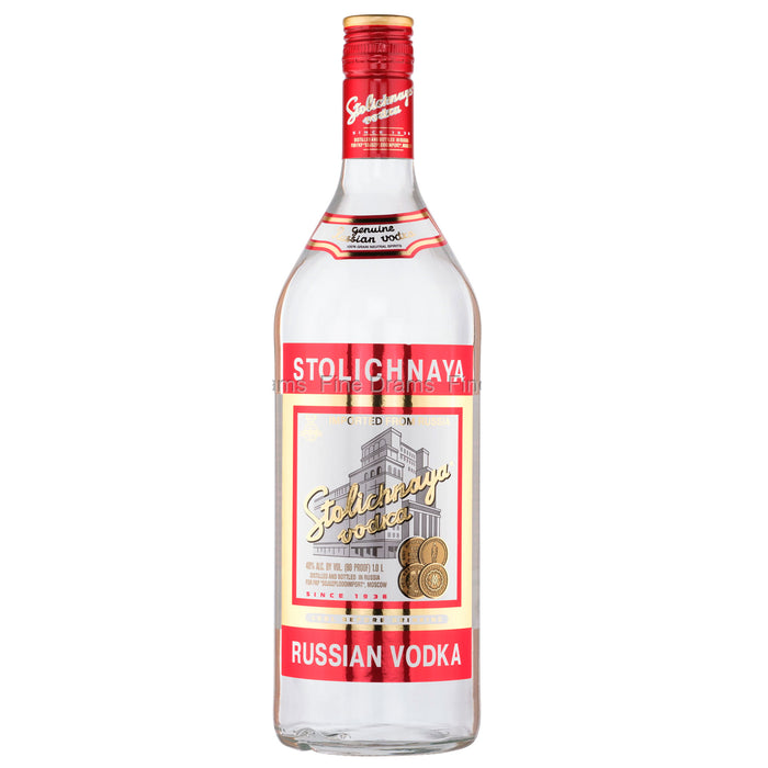 Vodka Stolichnaya X 1000Ml