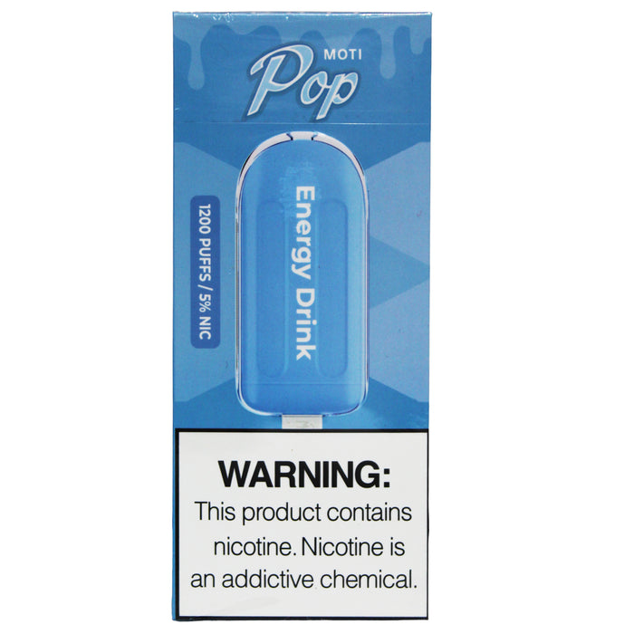 Moti pop vape energy drink puffs