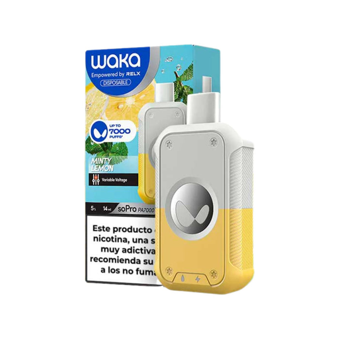Vape Waka Relx Lemon 7000 Puff 5% Nicotina