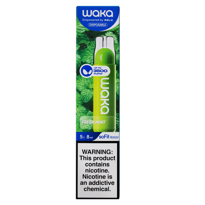 Waka Vape Sofit Fresh Mint 3500 Puffs