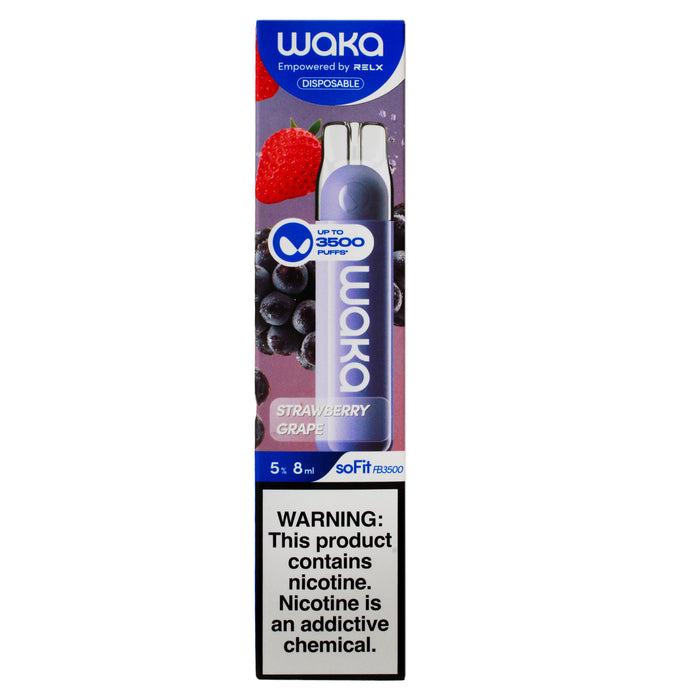 Waka Vape Sofit Strawberry Grape 3500 Puffs