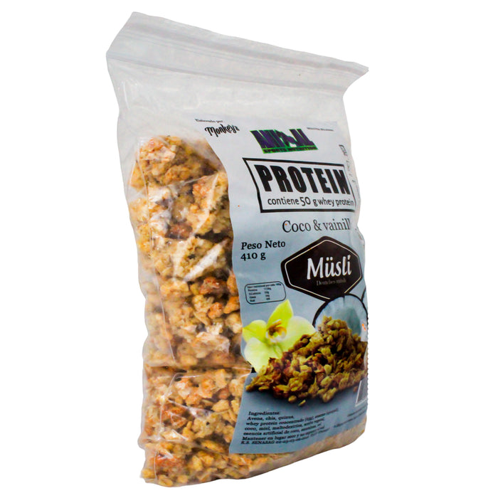 Musli Granola Proteina Coca Vainilla X 410G