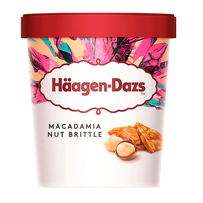 Haagen dazs macadamia brittle x 473ml