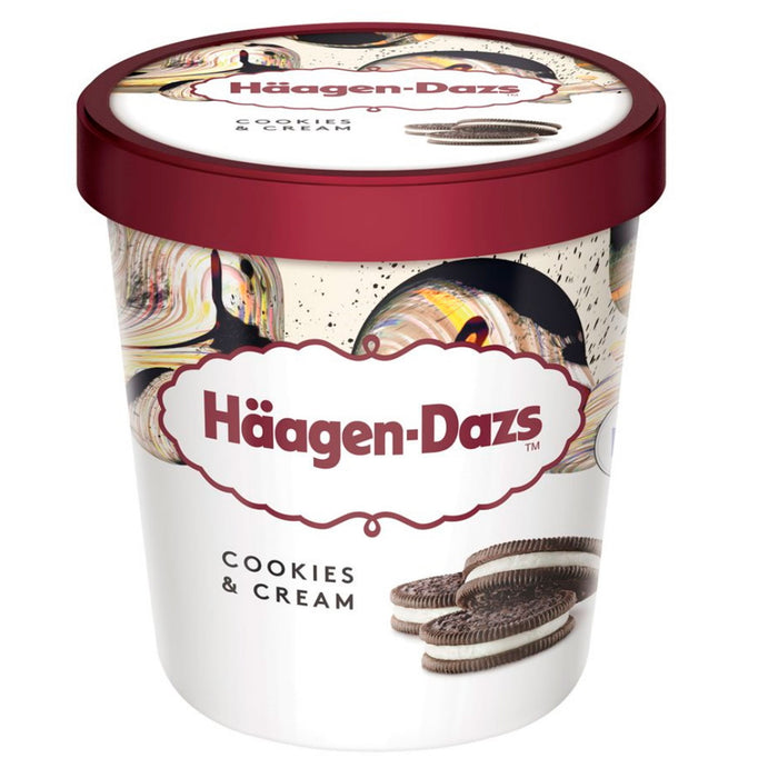 Haagen dazs cookies cream x 473ml
