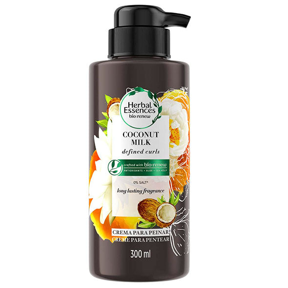 Crema Para Peinar Herbal Essences Coconut Milk X 300Ml