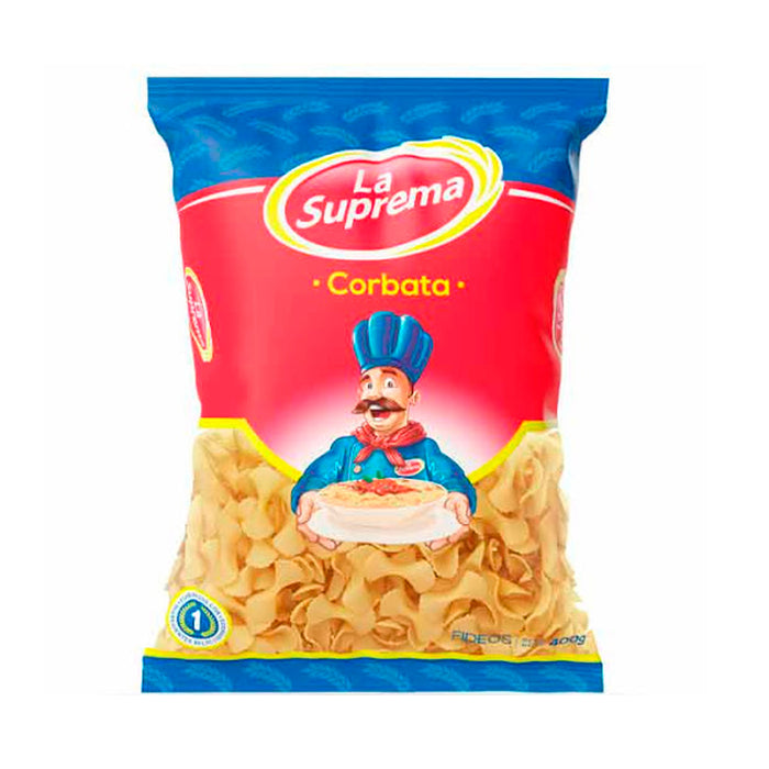 La suprema fideo corbata x 400gr