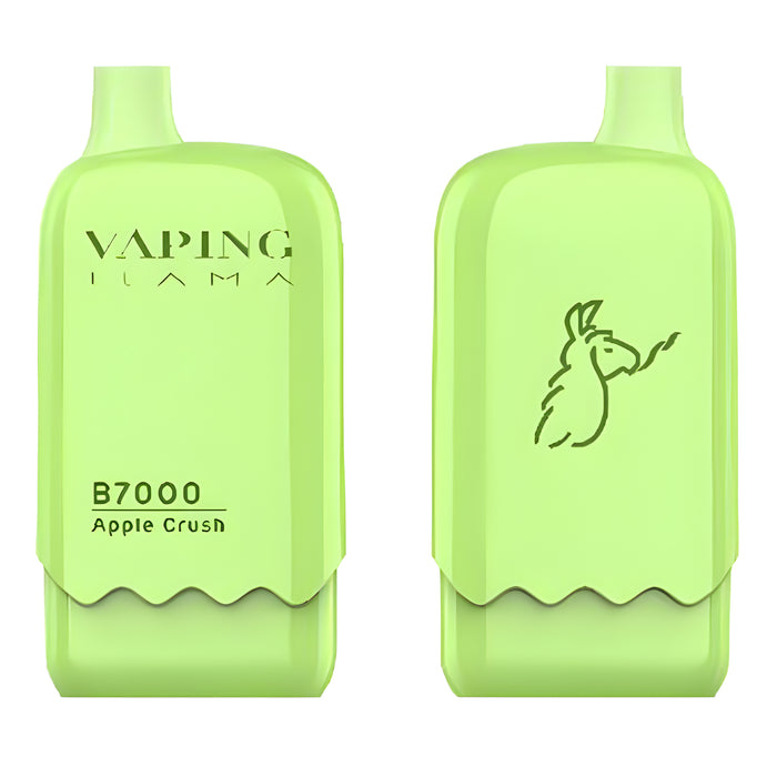 Vaping Llama Apple Crush Vape 7000 Puffs