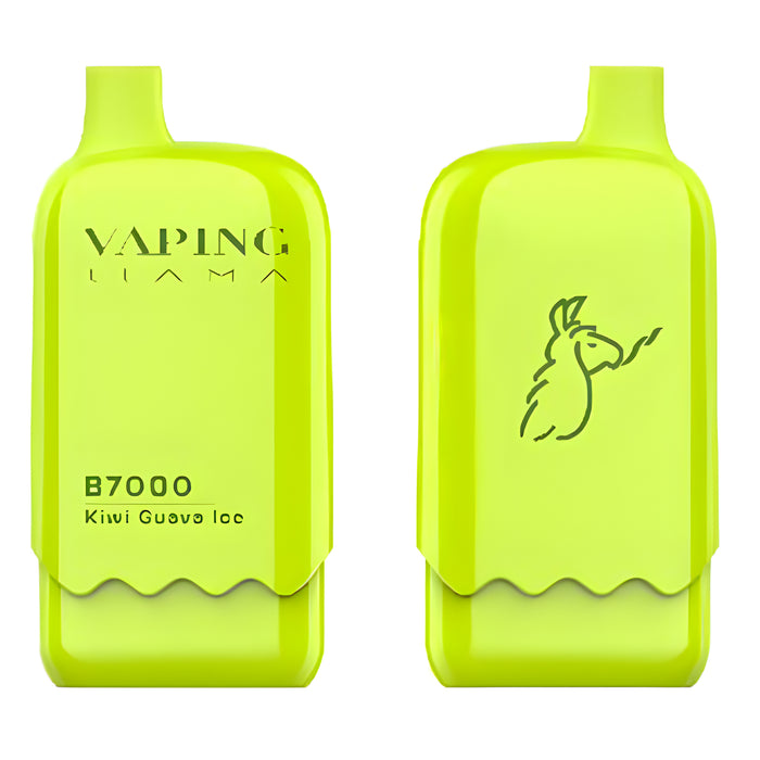 Vaping Llama Kiwi Guayaba Vape 7000 Puffs