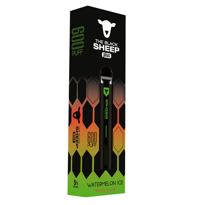 The Black Sheep Watermelon Ice Vape 600 Puffs
