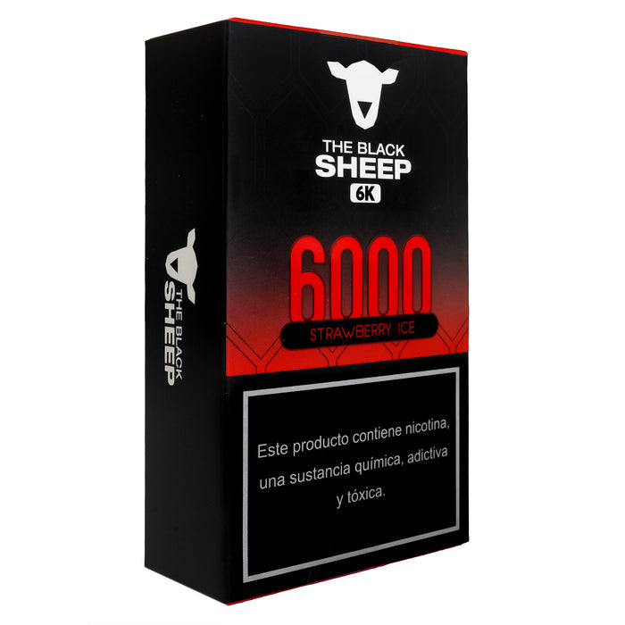 Black Sheep 6K Vape 6000 Puffs Strawberry Ice