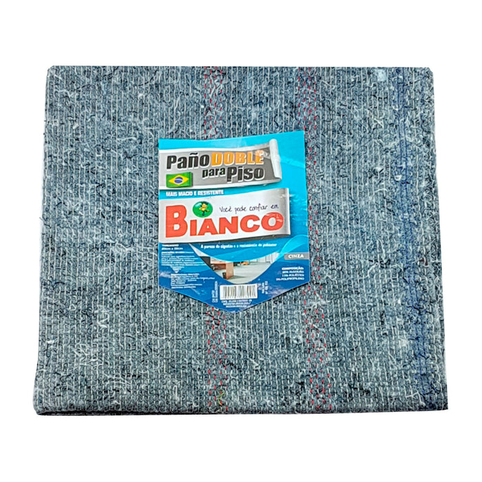 Bianco Pano Doble De Piso Cinza 60X50 Cm