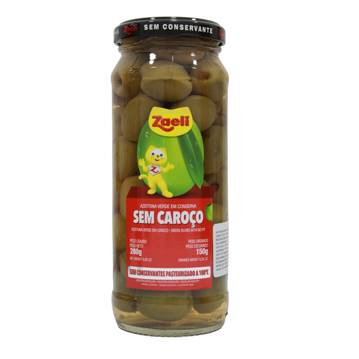 Zaeli aceituna verde sin semilla x 150gr