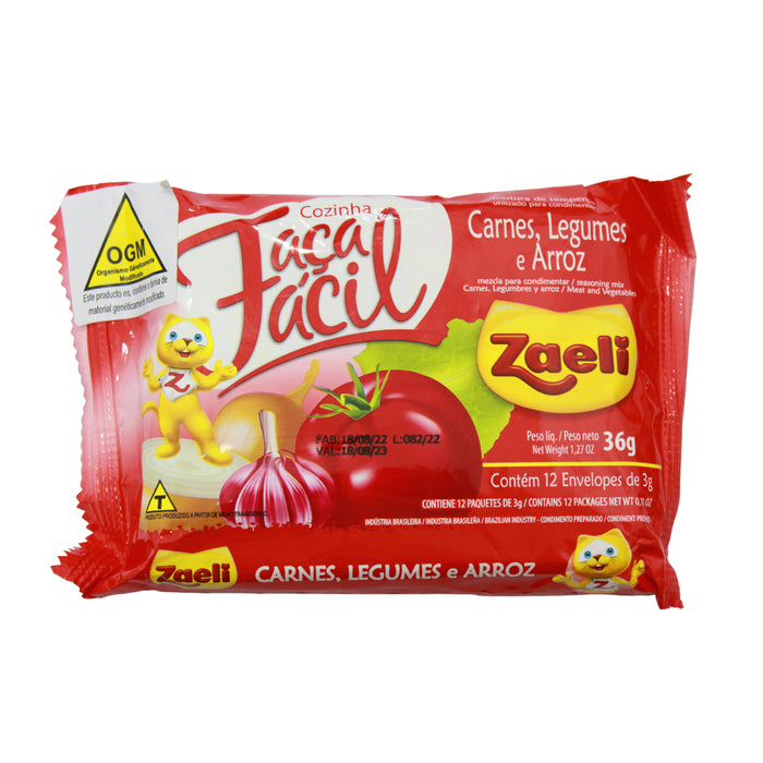 Zaeli condimento faca facil carne legumbres arroz x 60gr
