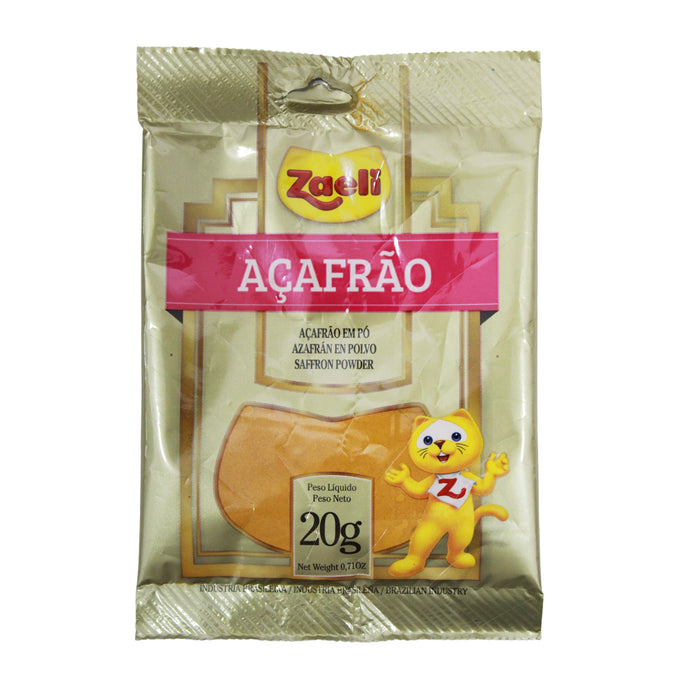 Zaeli azafran en polvo x 20gr