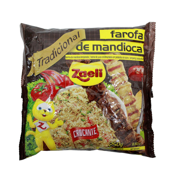 Zaeli farofa de mandioca tradicional x 250gr