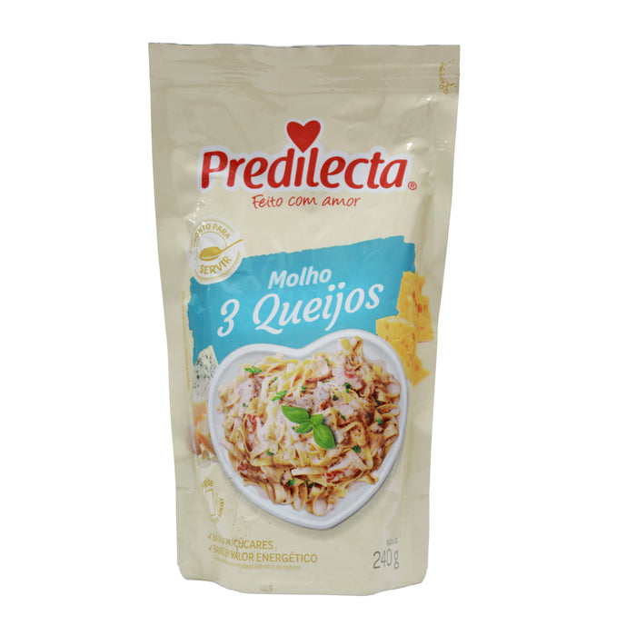 Predilecta salsa 3 quesos x 240gr
