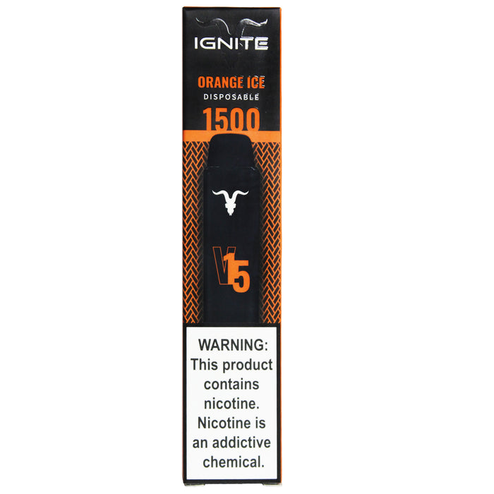 Ignite Vape V15 Orange Ice 1500 Puffs