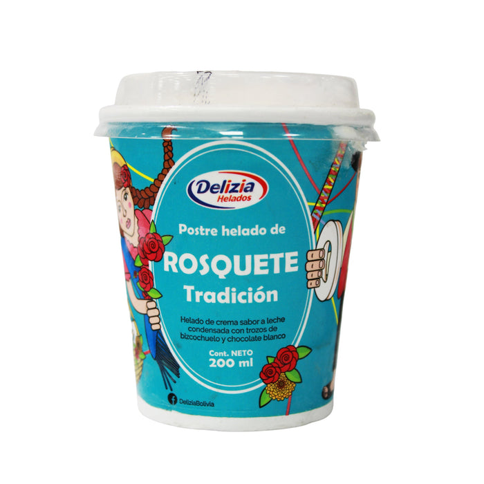 Delizia postre tradicion rosquete x 200ml