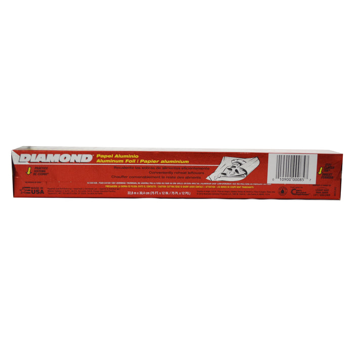 Diamond Papel Aluminio Estuche Con Sierra X 1 Unidad