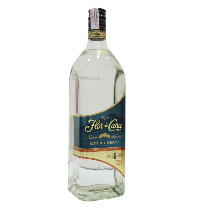 Ron Flor De Caña 4 Años Extra Seco X 1 L