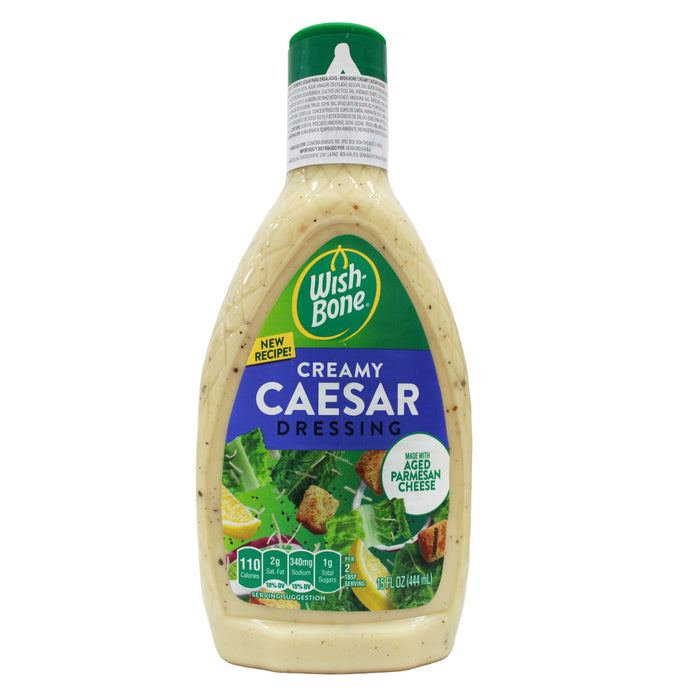 Wishbone creamy caesar adereso cremoso x 444ml