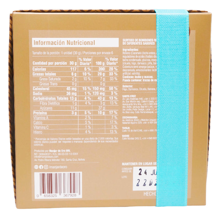 Manjar De Oro Bombones 180G X 6 Unidades