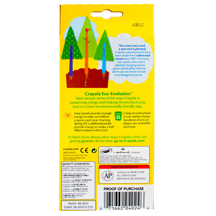 Crayola Lapices De Colores X 24 Piezas
