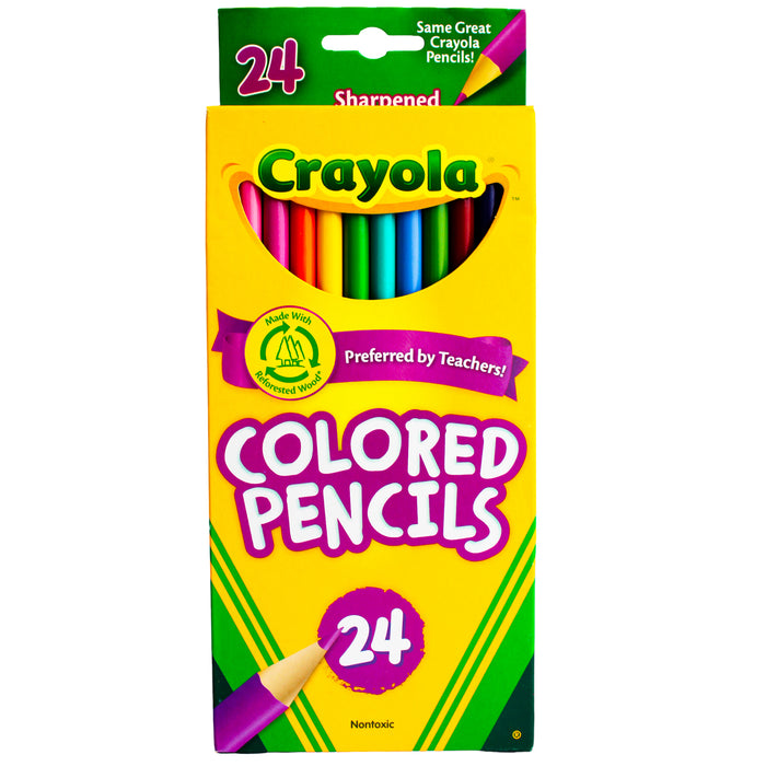 Crayola Lapices De Colores X 24 Piezas