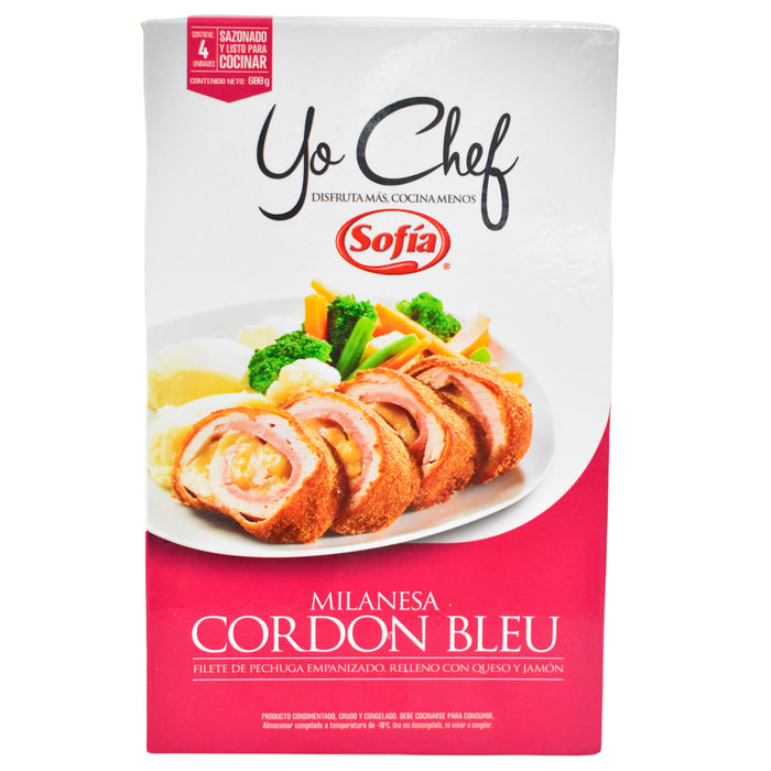 Sofia Milanesa Cordon Bleu X 600G