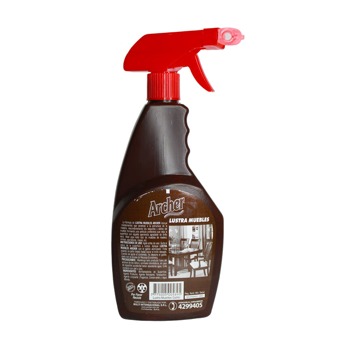 Archer Lustra Mueble Con Silicona Floral X 860Ml
