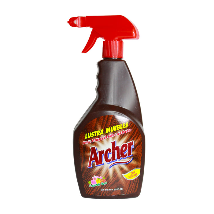 Archer Lustra Mueble Con Silicona Floral X 860Ml