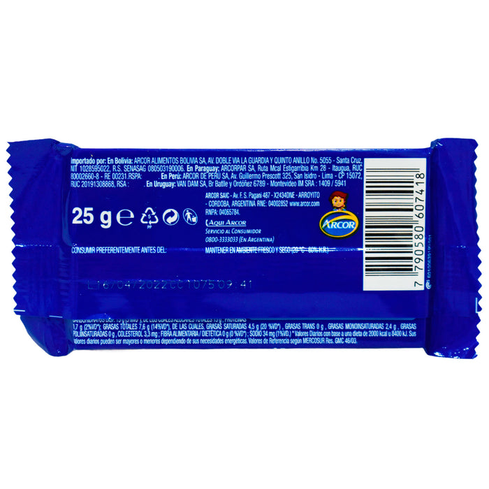 Arcor Chocolate Blanco X 25G