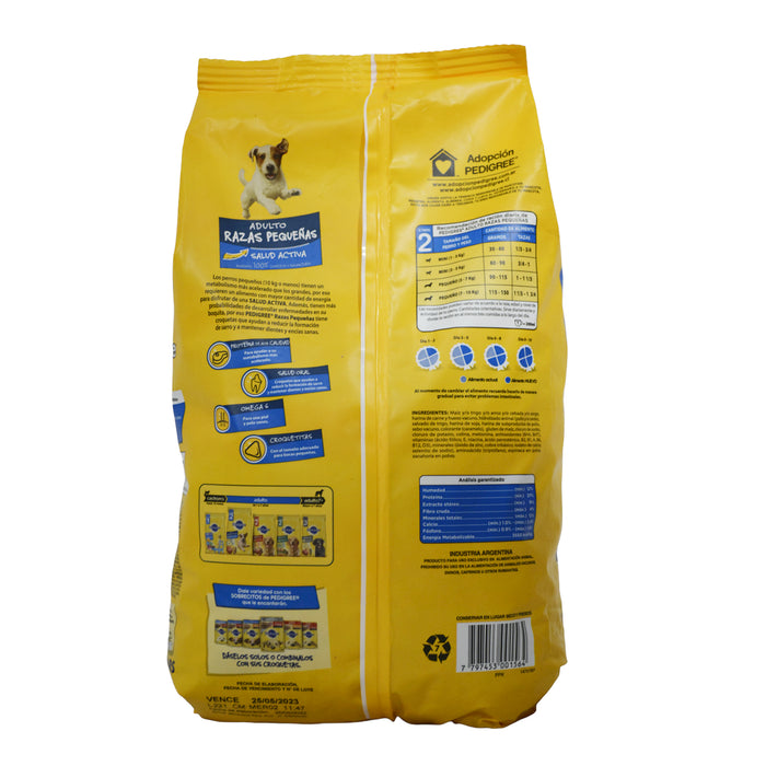 Alimento Pedigree Adulto Razas Pequeñas Etapa 2 X 1.5Kg