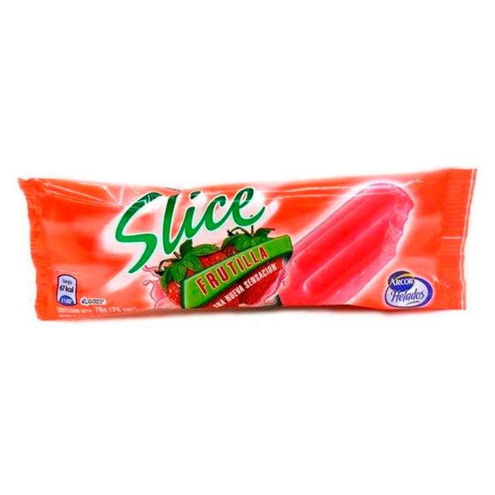 Arcor Helado Slice Frutilla X 70G