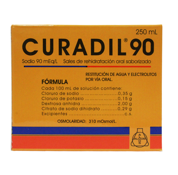 Curadil 90 Suero Oral Rehidratante X 250Ml