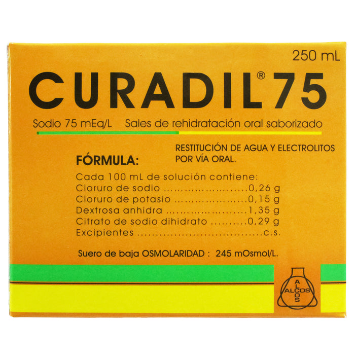 Curadil 75 Suero Oral Rehidratante X 250Ml