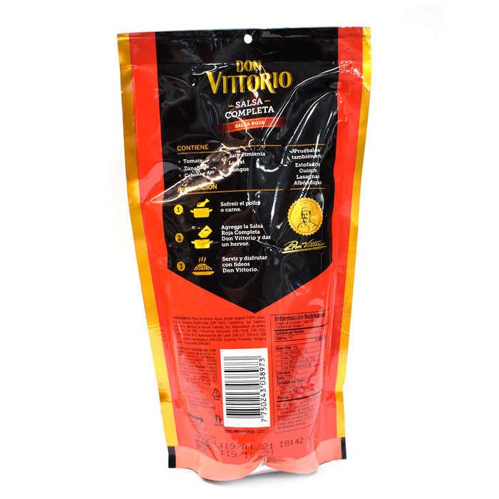 Salsa Roja Don Vittorio X 400G