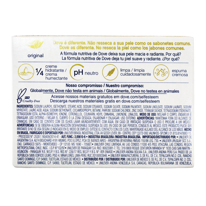 Jabón Dove Blanco X 90G