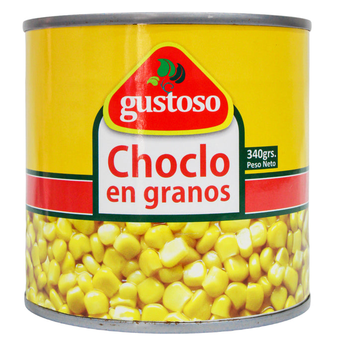 Choclo Enlatado Gustoso X 340G