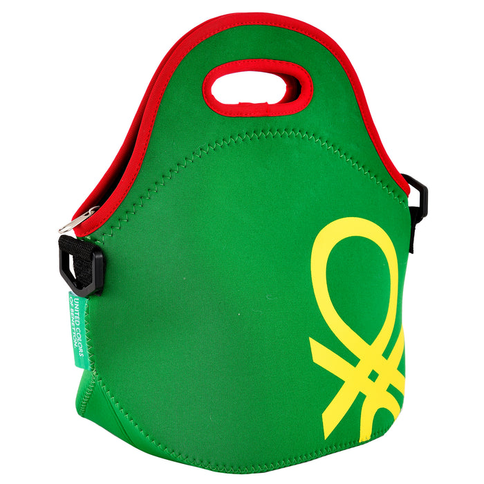 Bolsa Para Almuerzo Benetton Verde 30 X 30 X 17Cm