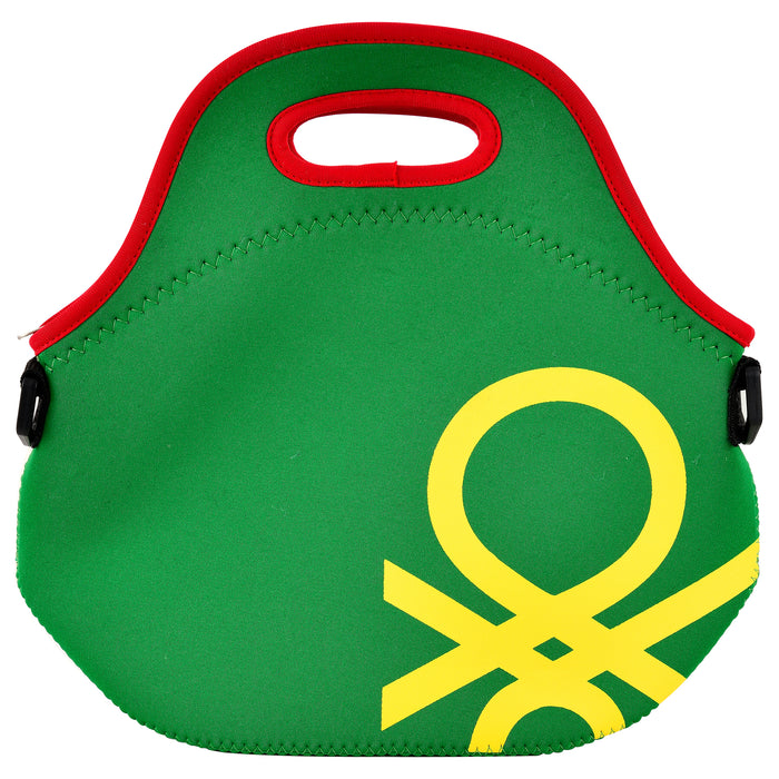 Bolsa Para Almuerzo Benetton Verde 30 X 30 X 17Cm