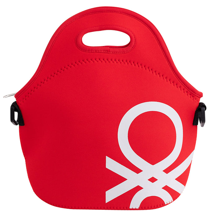 Bolsa Para Almuerzo Benetton Roja 30 X 30 X 17Cm