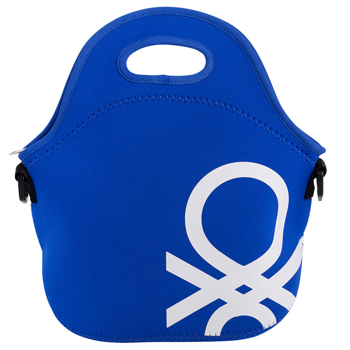 Bolsa Para Almuerzo Benetton Azul 30 X 30 X 17Cm