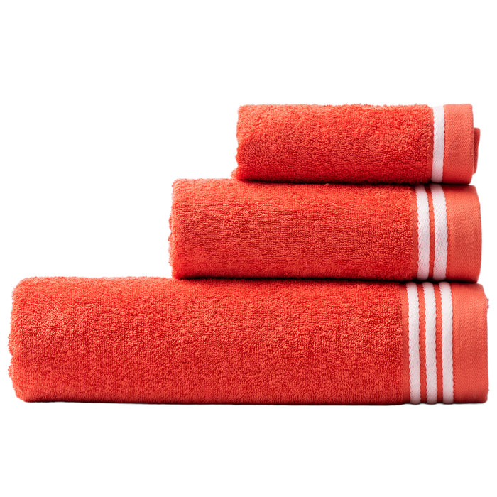 Benetton Toalla De Bano Color Rojo 70X140cm
