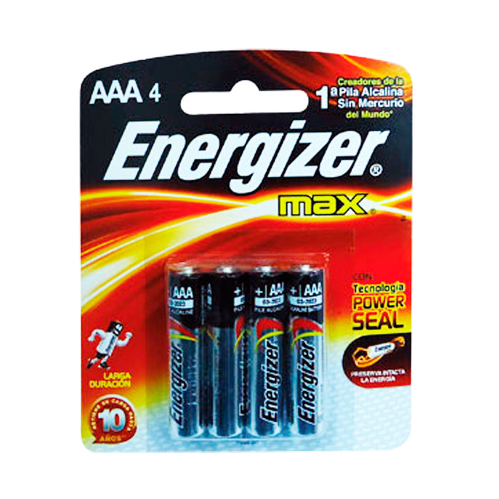 Energizer Pilas Max Aaa X 4 Unidades