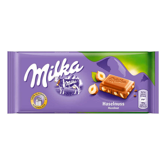 Milka Broken Hazelnut X 100G
